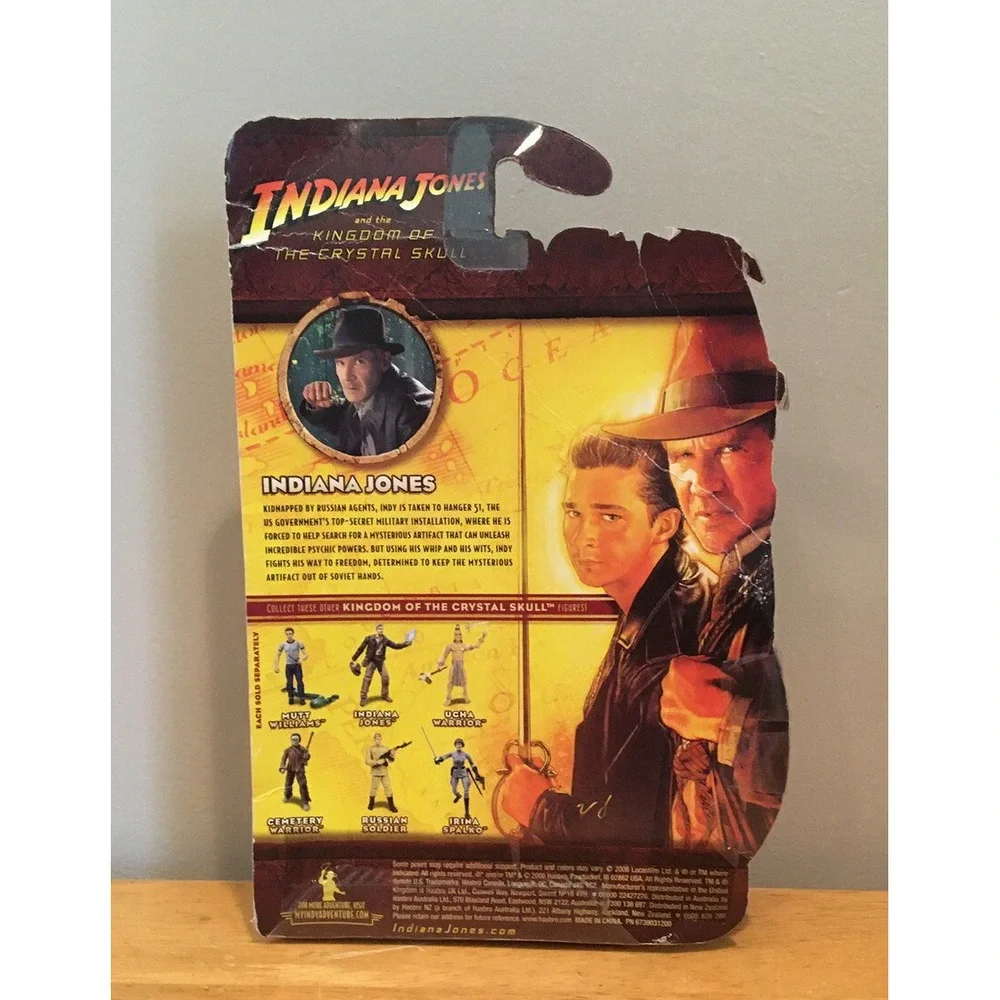 2008 Hasbro Indiana Jones Kingdom of The Crystal Skull 3.75in. Action Figure‎ D1